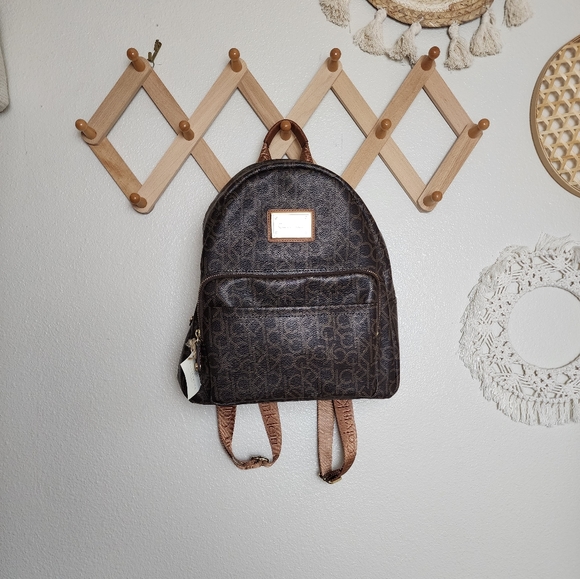 Calvin Klein Bags Calvin Klein Monogram Backpack Poshmark